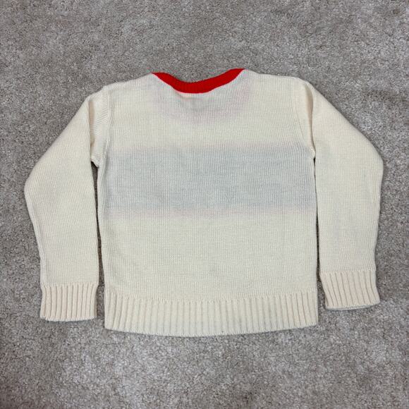 Vintage Walt Disney Cliff Engle Mickey Mouse Stars Sweater Kid's 7 - Picture 3 of 9